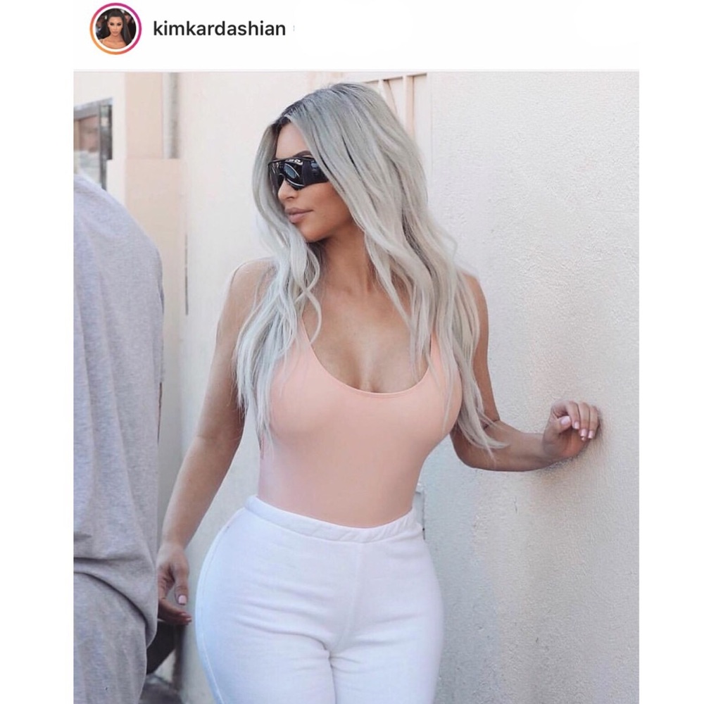 naked wardrobe THE NW TANK BODYSUIT nude